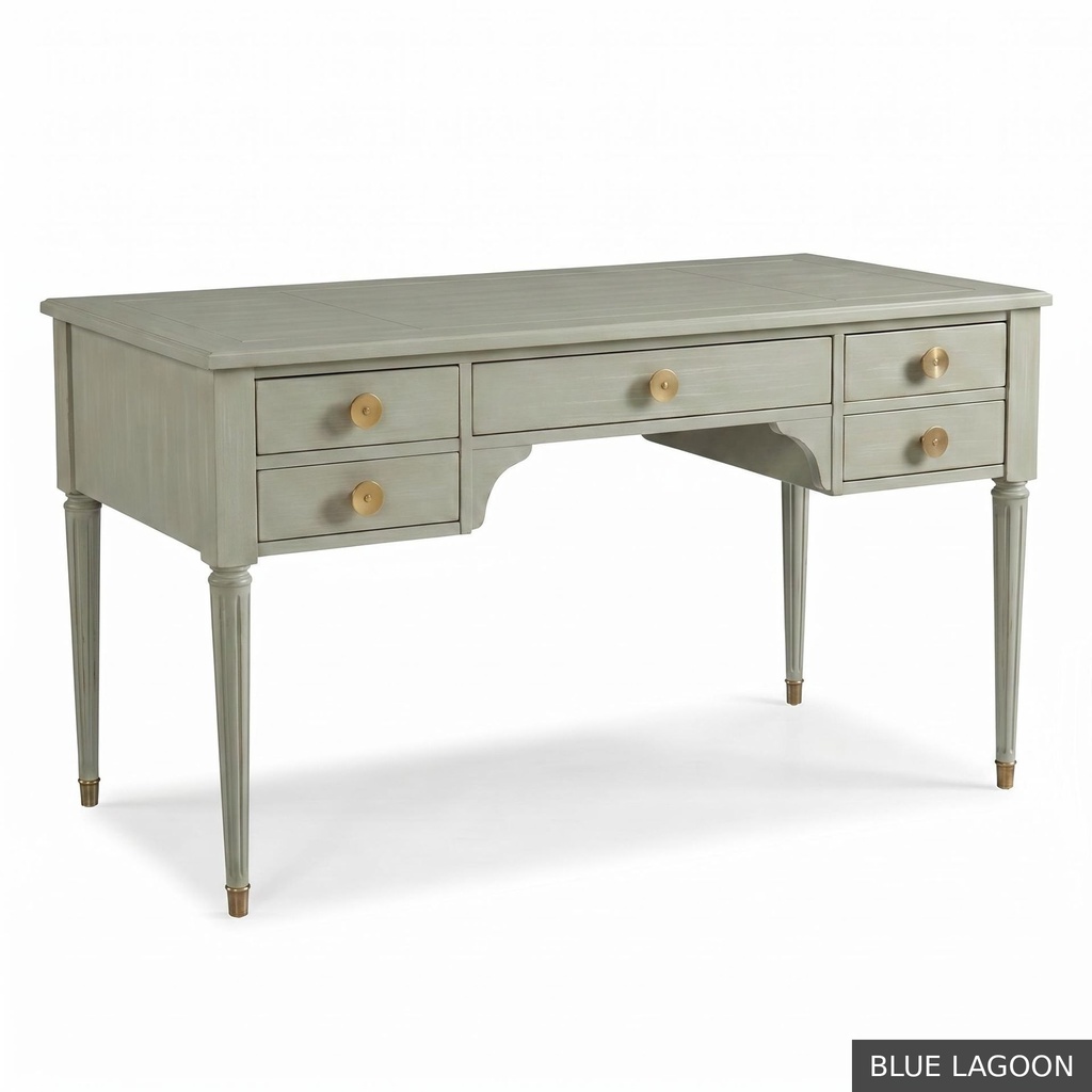 [SIG: West] Westcott Desk / Blue Lagoon