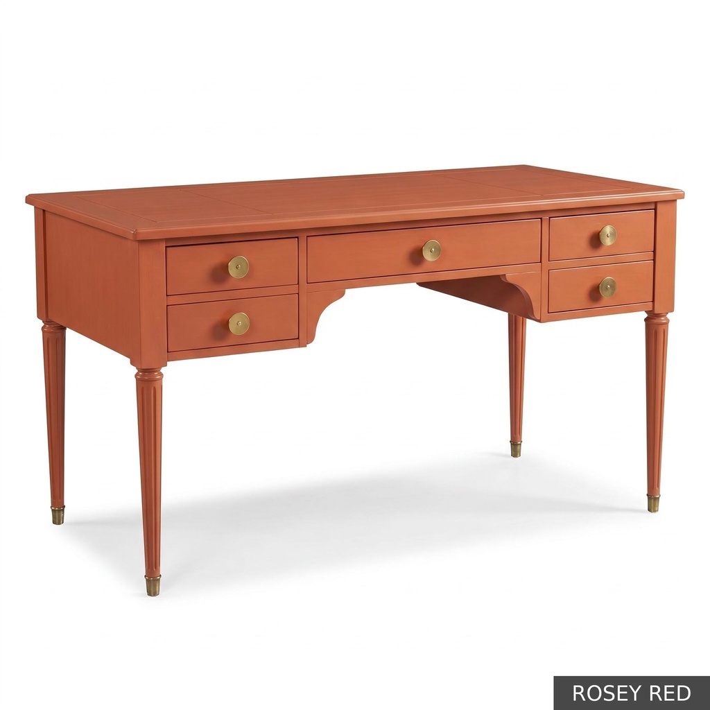 [SIG: West] Westcott Desk / Rosey Red