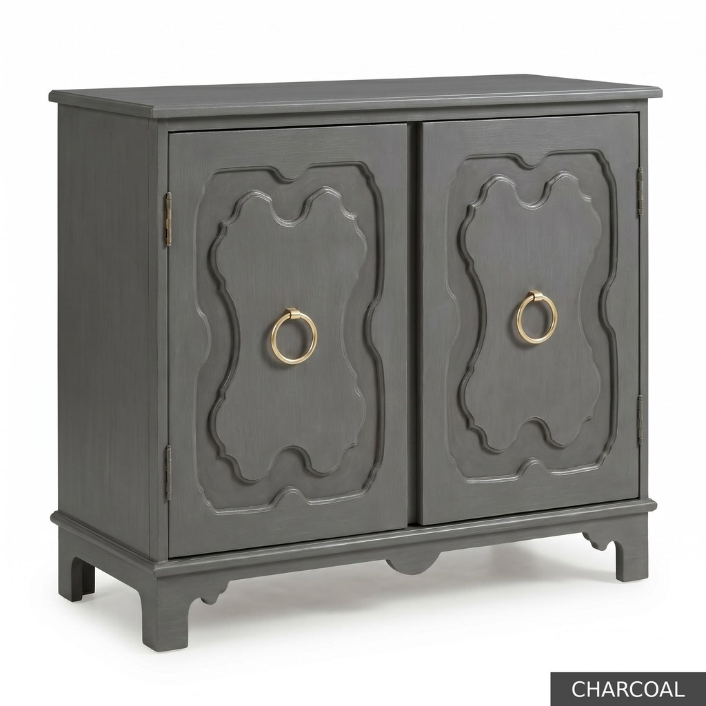 [EUR: York] York Side Table  / Charcoal + NO Accent Colour Required