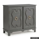 [EUR: York] York Side Table  / Charcoal + NO Accent Colour Required