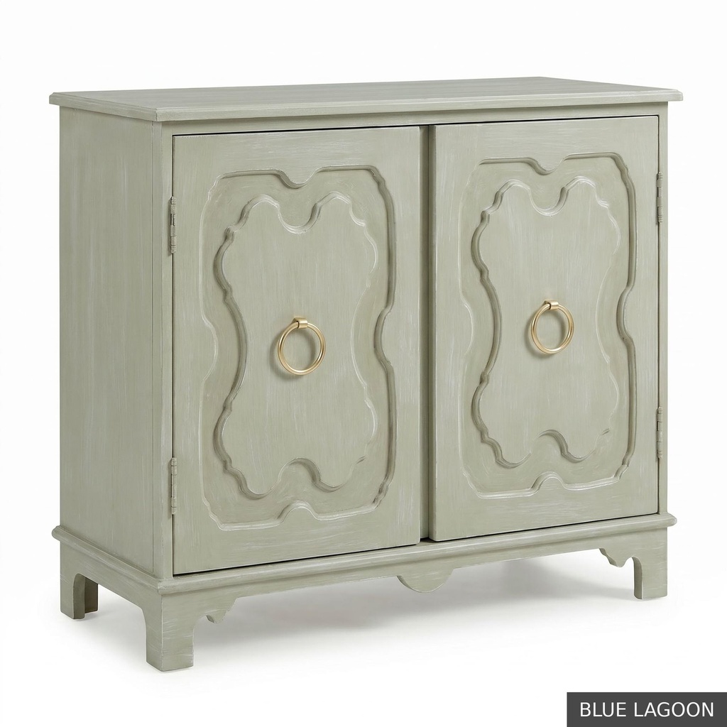 [EUR: York] York Side Table  / Blue Lagoon + NO Accent Colour Required
