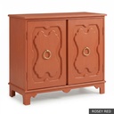 [EUR: York] York Side Table  / Rosey Red + NO Accent Colour Required