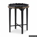 [EUR: Whit] Whitaker Side Table   / Wrought Iron + NO Accent Colour Required