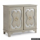 [EUR: York] York Side Table  / Winter Grey + Silver