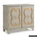 [EUR: York] York Side Table  / Winter Grey + Gold