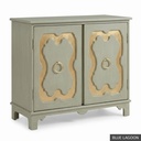 [EUR: York] York Side Table  / Blue Lagoon + Gold
