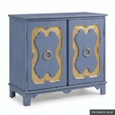 [EUR: York] York Side Table  / Provance Blue + Gold