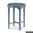 [EUR: Whit] Whitaker Side Table   / Provance Blue + Gold
