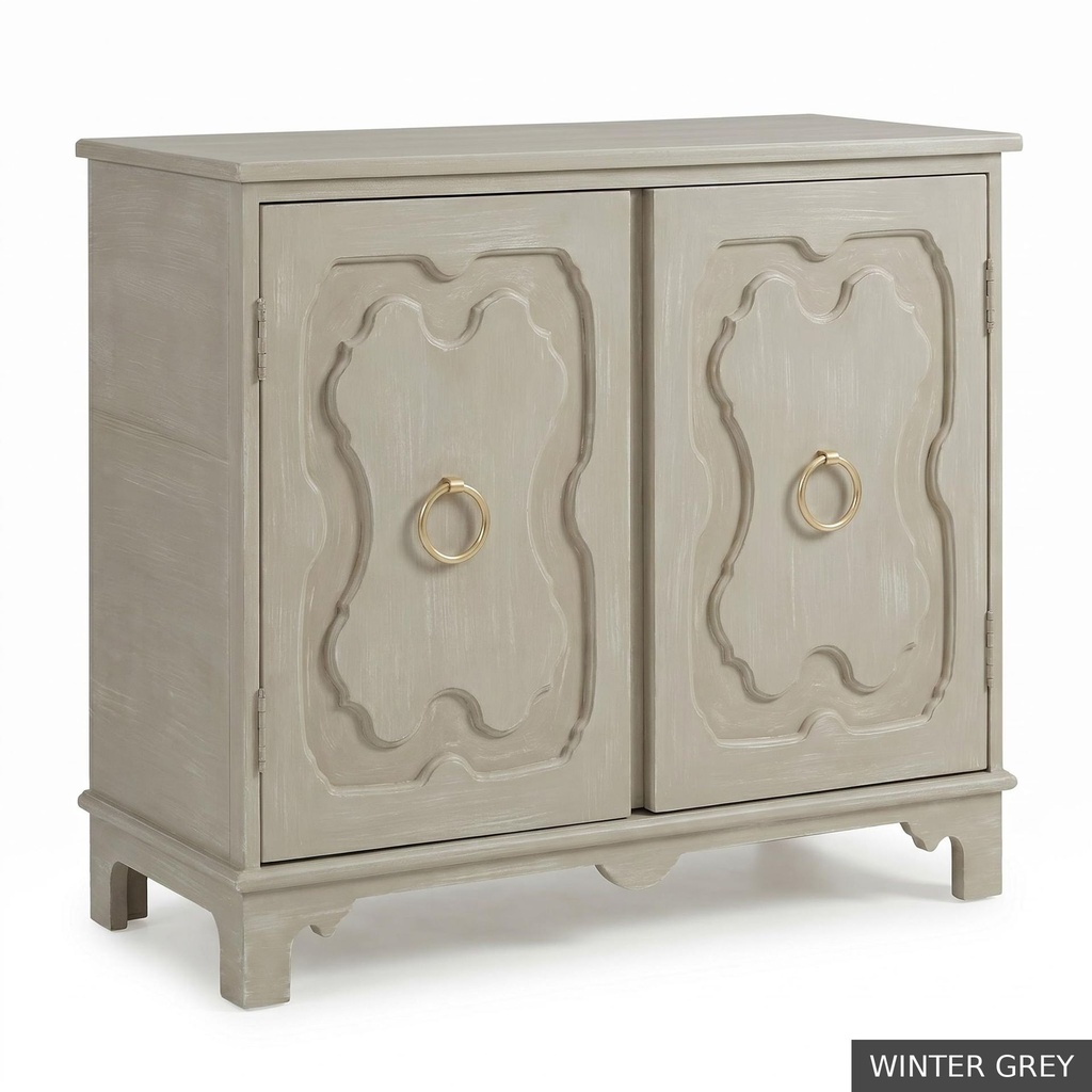 [EUR: York] York Side Table  / Winter Grey + Winter Grey Accent