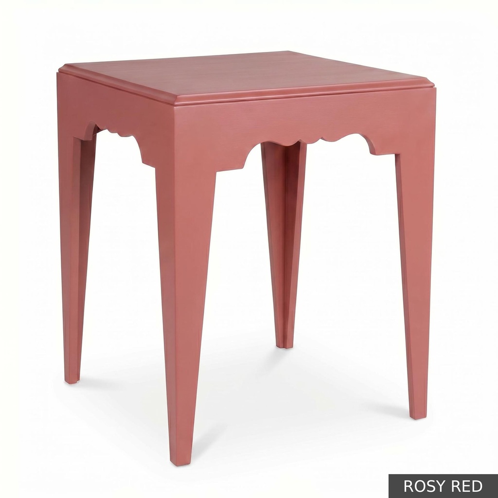 [EUR: Bell] Bella Side Table   / Rosy Red