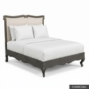 [EUR: BarnKBED] Barnard - King Bed  / Charcoal + Gold