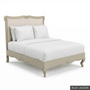 [EUR: BarnKBED] Barnard - King Bed  / Blue Lagoon + Gold