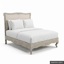[EUR: BarnKBED] Barnard - King Bed  / Winter Grey + Silver