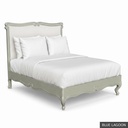 [EUR: BarnKBED] Barnard - King Bed  / Blue Lagoon + Silver