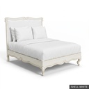 [EUR: BarnQBED] Barnard - Queen Bed   / Shell White + NO Accent Colour Required
