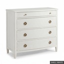 Camille Chest / Shell White
