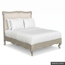 [EUR: BarnQBED] Barnard - Queen Bed   / Winter Grey + Silver