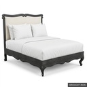 [EUR: BarnQBED] Barnard - Queen Bed   / Wrought Iron + NO Accent Colour Required