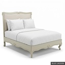 [EUR: BarnQBED] Barnard - Queen Bed   / Blue Lagoon + NO Accent Colour Required