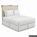 [EUR: BarnKHB] Barnard - King Headboard   / Blue Lagoon + Gold