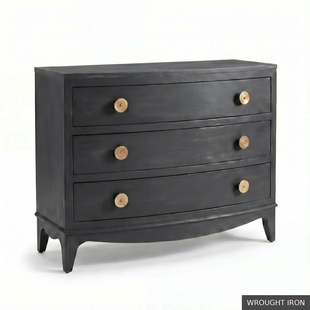 Petite Bentley Chest / Wrought Iron