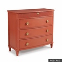[SIG: BishP] Bishop Painted Chest / Rosy Red