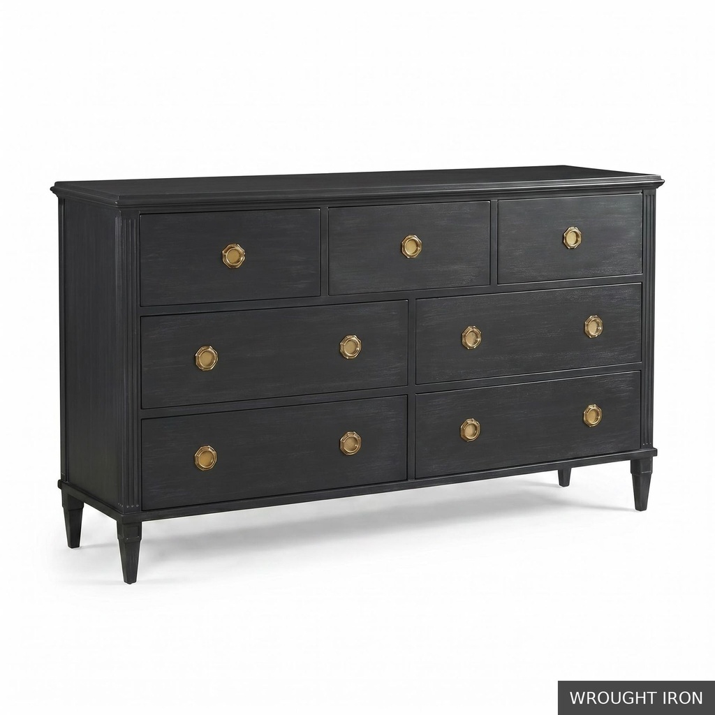Norwich Chest / Wrought Iron