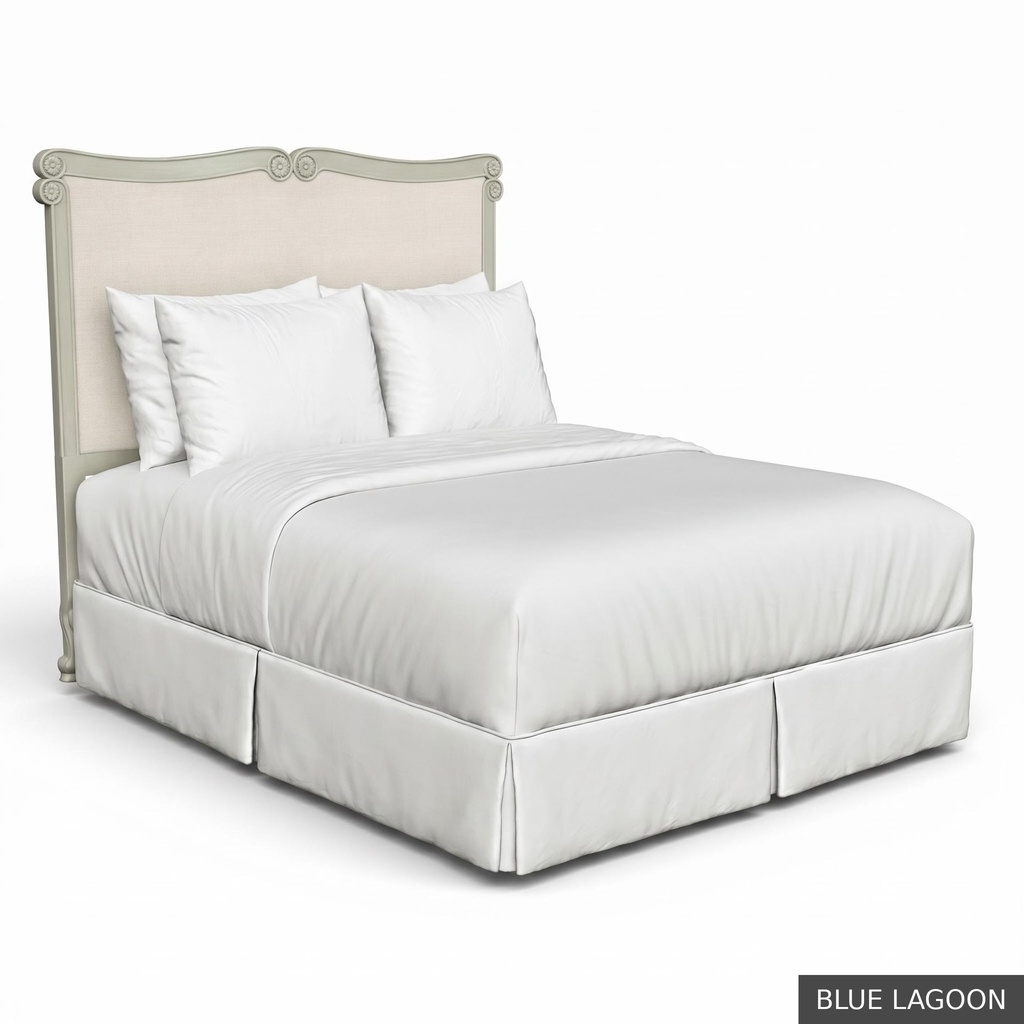 [EUR: BarnQHB] Barnard - Queen Headboard   / Blue Lagoon + NO Accent Colour Required