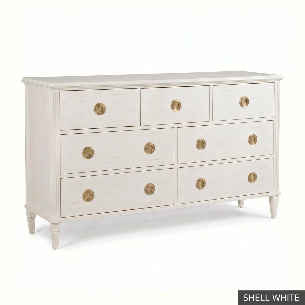 Norwich Chest / Shell White