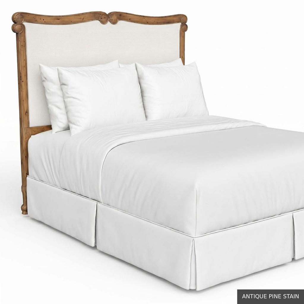 [EUR: BarnQHB] Barnard - Queen Headboard   / Antique Pine Stain + NO Accent Colour Required