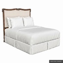 [EUR: BarnQHB] Barnard - Queen Headboard   / French Stain ( Standard ) + Silver
