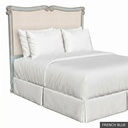 [EUR: BarnQHB] Barnard - Queen Headboard   / French Blue + Gold