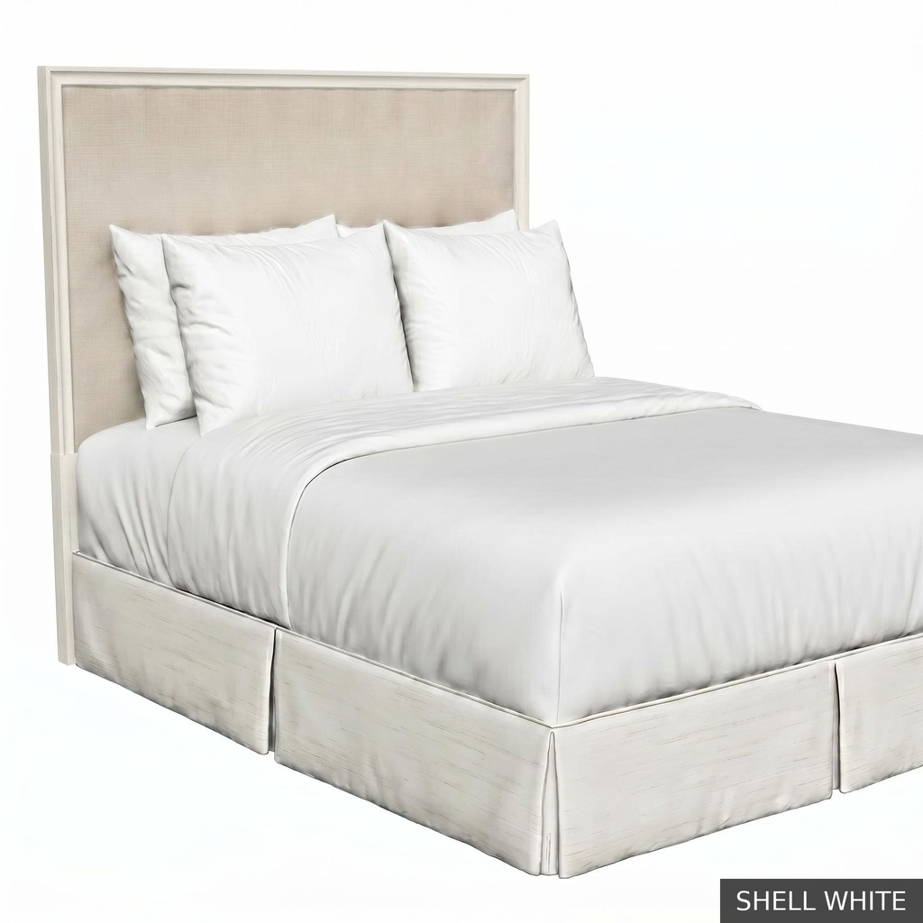 Grace - Queen Headboard / Shell White