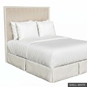 Grace - Queen Headboard / Shell White