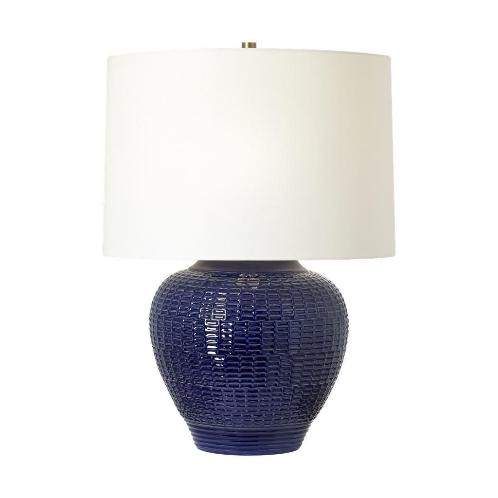 Marcel Medium Table Lamp - Crystal Cobalt