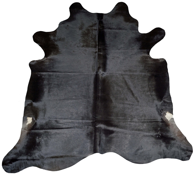 Black Brazilian Cowhide