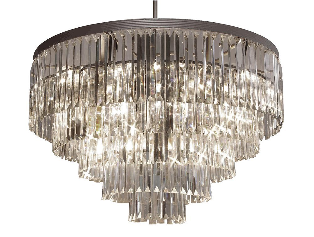 Deco Hanging 5-Tier Chandelier