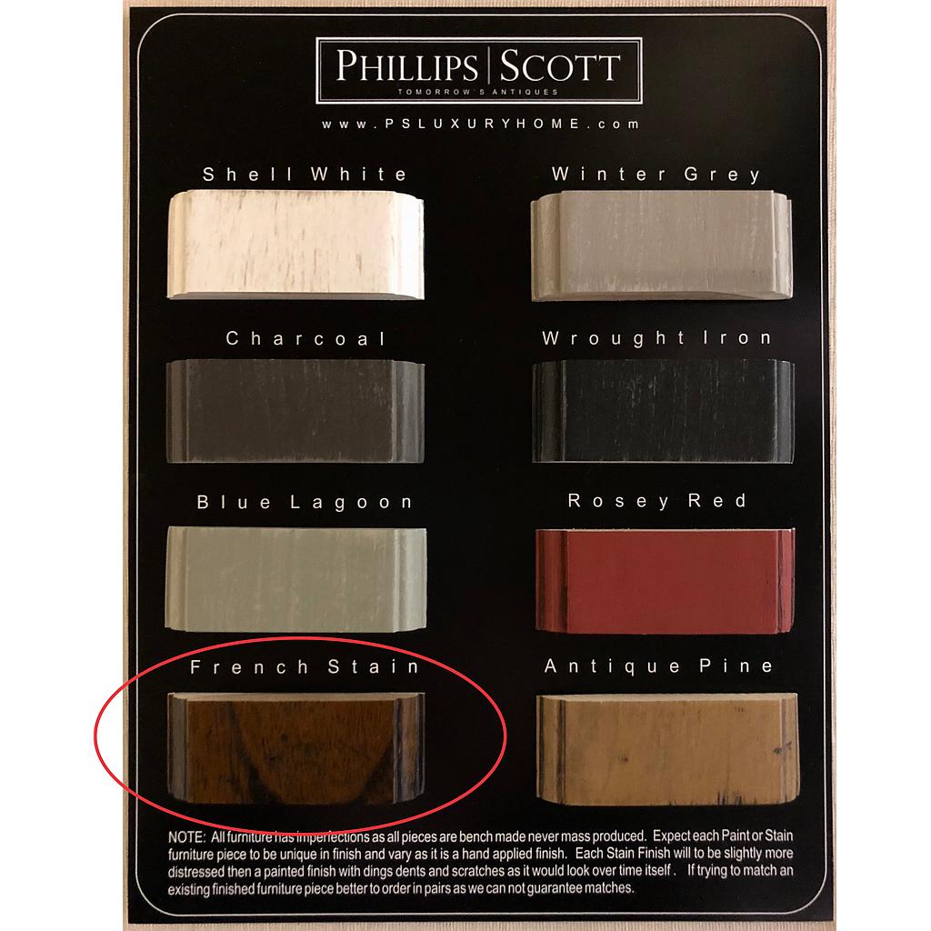 French Stain Sample