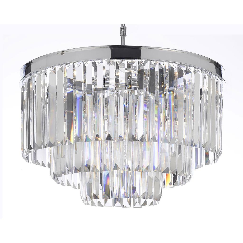 Savoy Hanging 3-Tier Chandelier