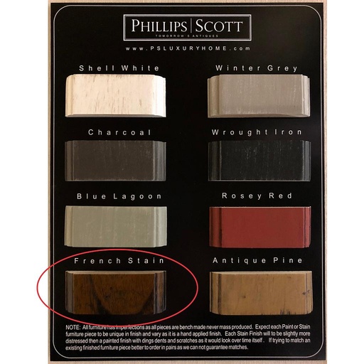 [French Sample] French Stain Sample