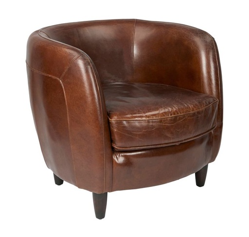 [EPIC: Tub] Tub Leather Chair